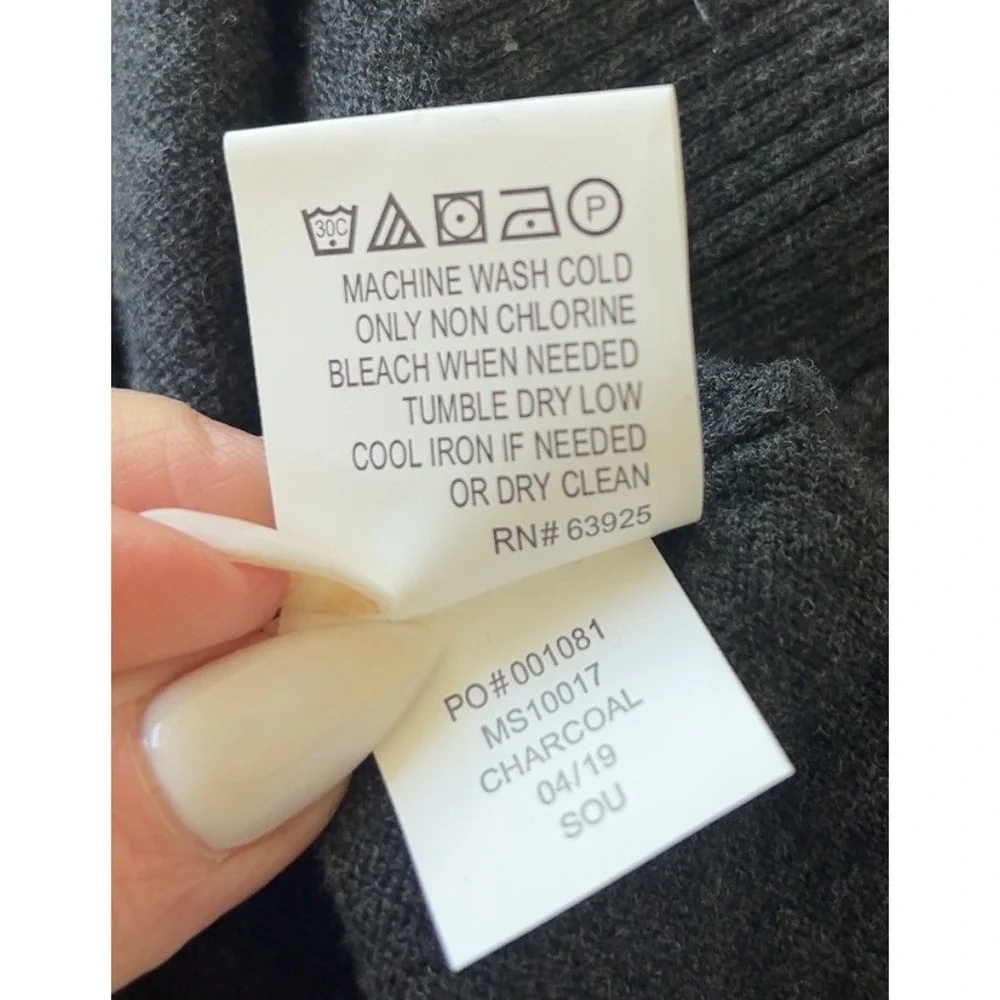 Hawker Rye Cotton Cashmere 1/4 Zip‎ Pullover Sweater SZ: Medium